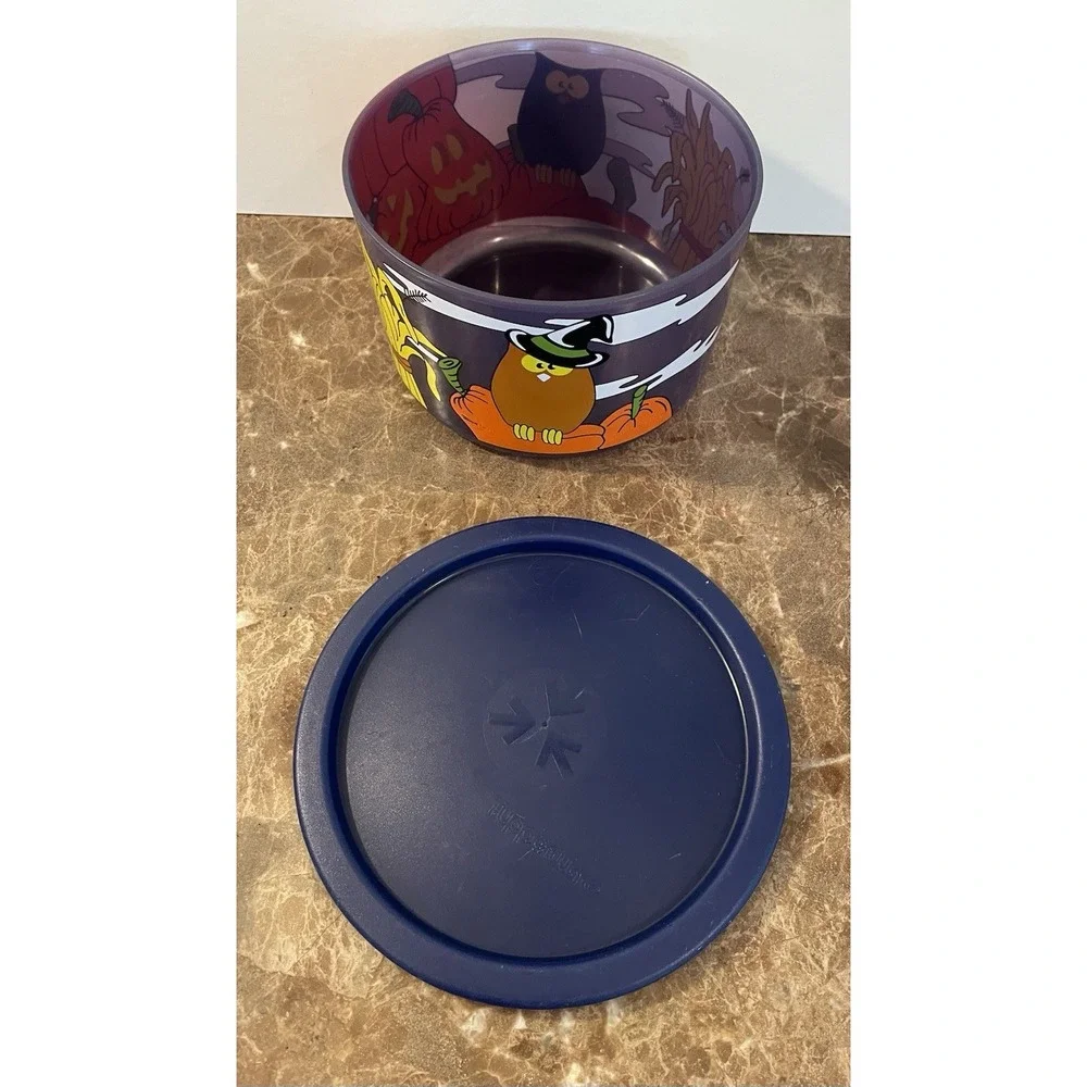 Tupperware One Touch Canister Fall Halloween Theme B Snacks Crafts USA
